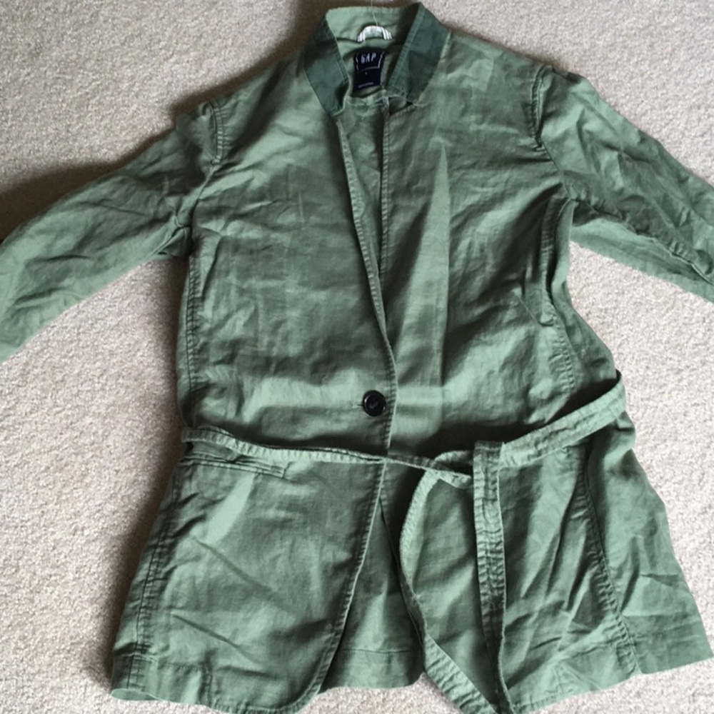 Gap casual cotton Jacket Green, size s